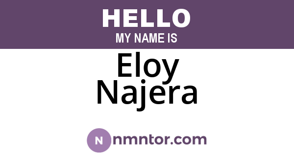 Eloy Najera