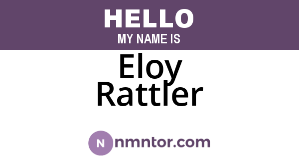 Eloy Rattler