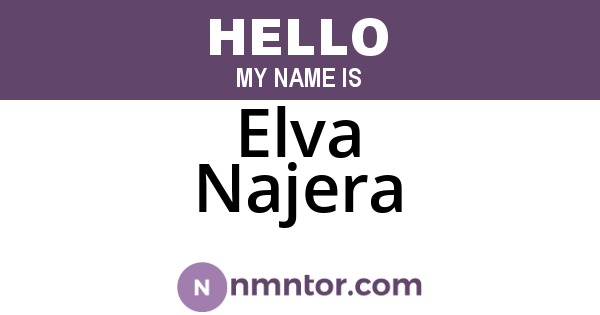 Elva Najera