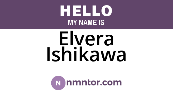 Elvera Ishikawa