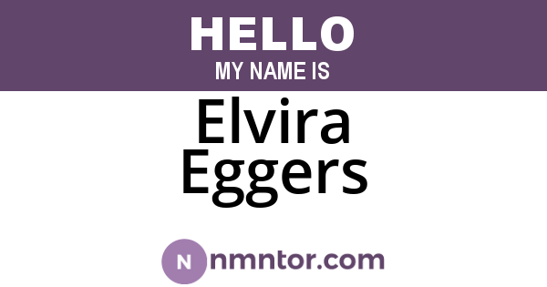 Elvira Eggers