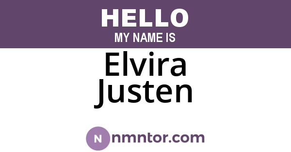 Elvira Justen