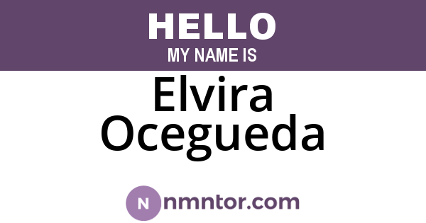 Elvira Ocegueda