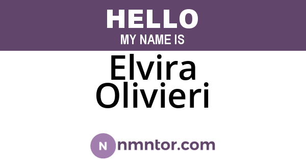 Elvira Olivieri