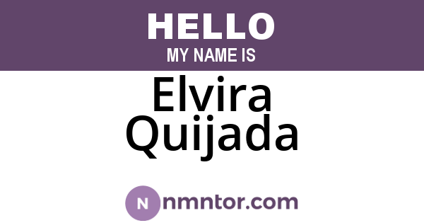 Elvira Quijada