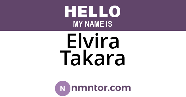 Elvira Takara