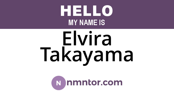 Elvira Takayama