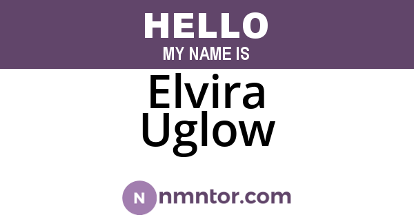 Elvira Uglow