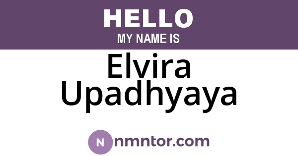 Elvira Upadhyaya
