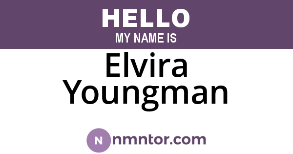 Elvira Youngman