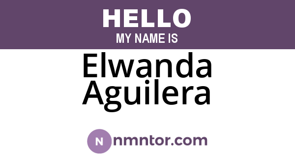 Elwanda Aguilera