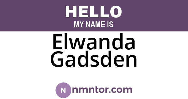 Elwanda Gadsden