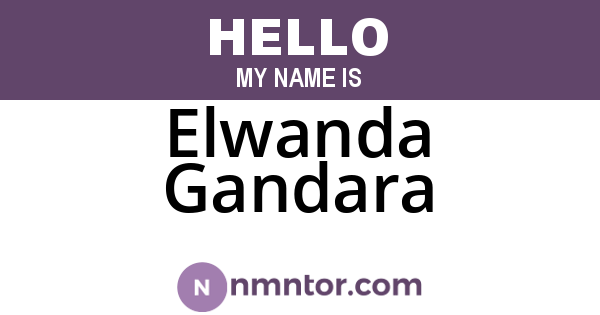 Elwanda Gandara