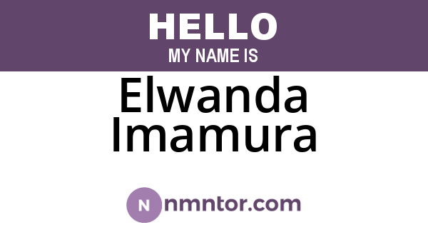 Elwanda Imamura