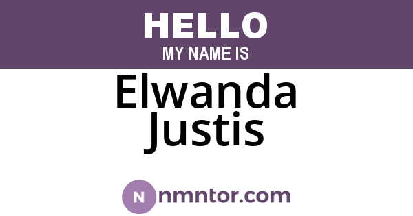 Elwanda Justis