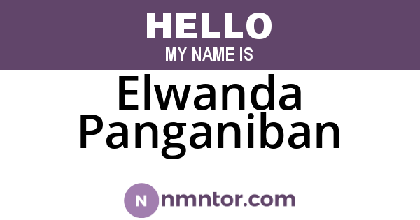 Elwanda Panganiban