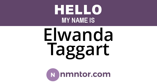 Elwanda Taggart