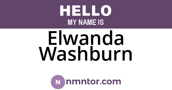 Elwanda Washburn