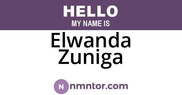 Elwanda Zuniga