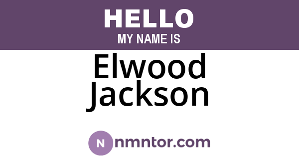Elwood Jackson