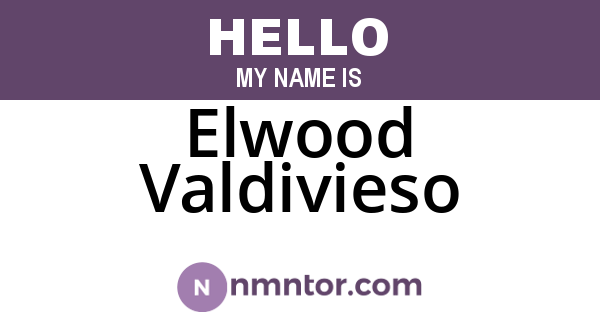 Elwood Valdivieso