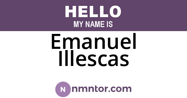 Emanuel Illescas