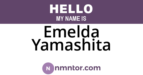 Emelda Yamashita