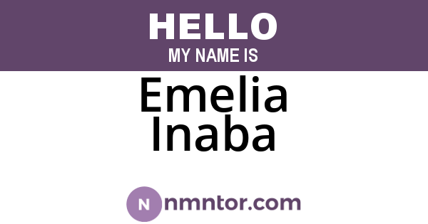 Emelia Inaba