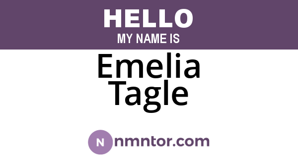 Emelia Tagle