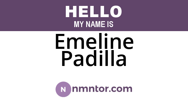 Emeline Padilla