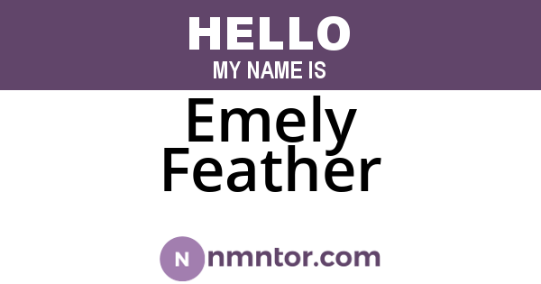 Emely Feather