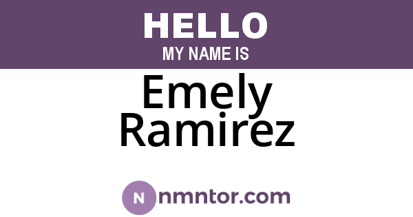 Emely Ramirez