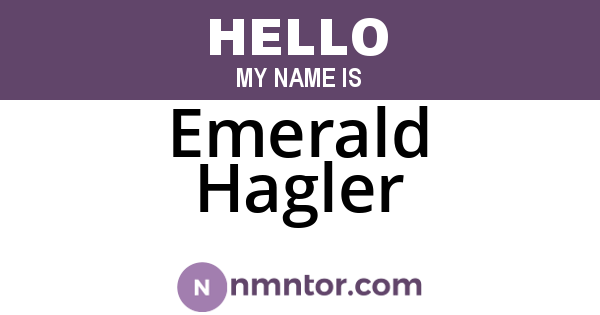Emerald Hagler