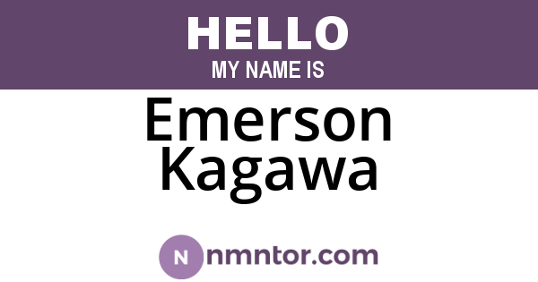 Emerson Kagawa