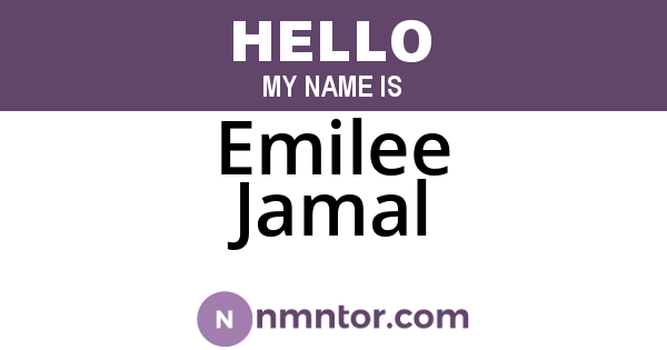 Emilee Jamal