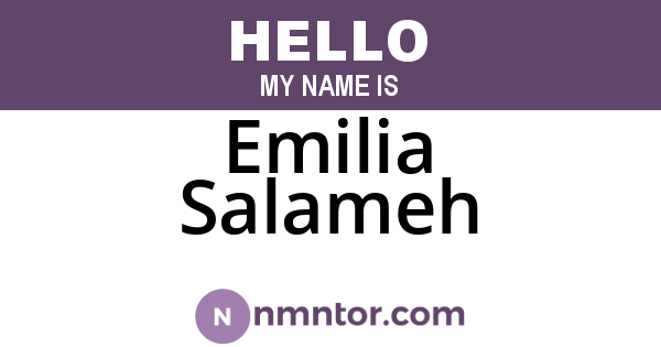 Emilia Salameh
