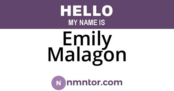 Emily Malagon