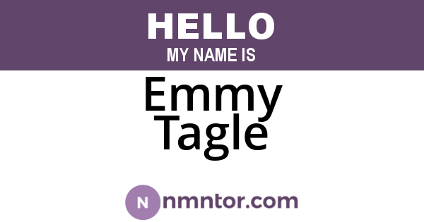 Emmy Tagle