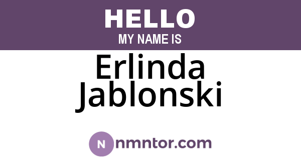 Erlinda Jablonski