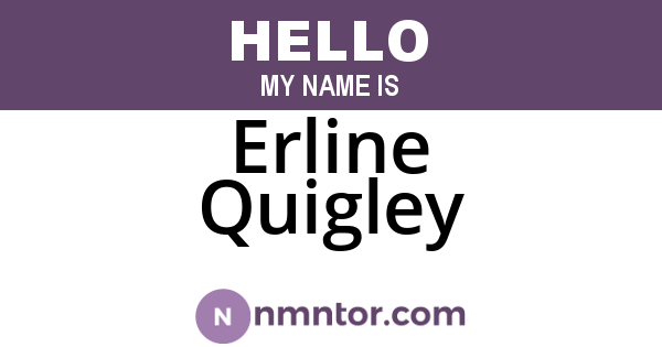 Erline Quigley