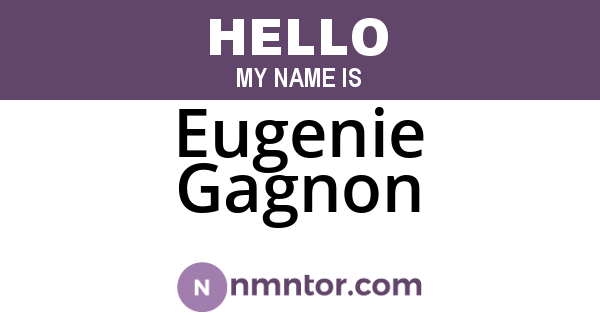 Eugenie Gagnon
