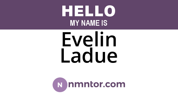 Evelin Ladue