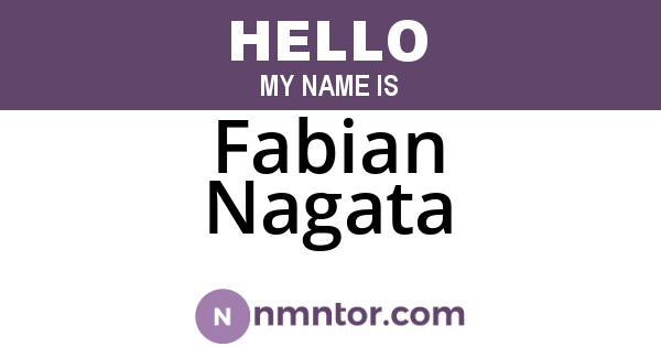 Fabian Nagata
