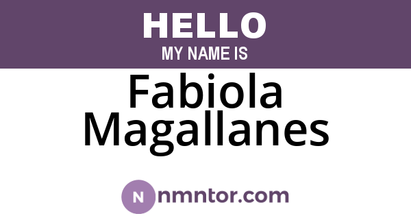 Fabiola Magallanes