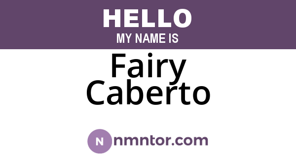 Fairy Caberto