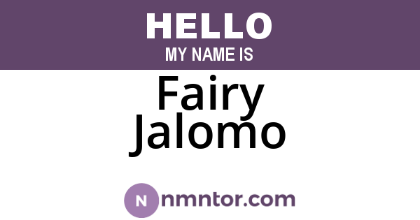Fairy Jalomo