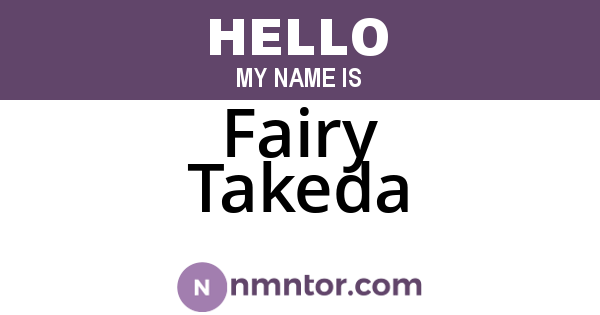 Fairy Takeda