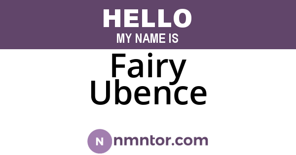 Fairy Ubence