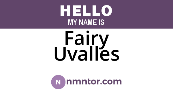 Fairy Uvalles