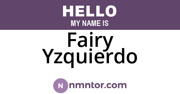 Fairy Yzquierdo